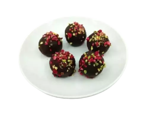 Matcha kuličky v hořké čokoládě