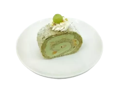 Matcha roláda s mangem