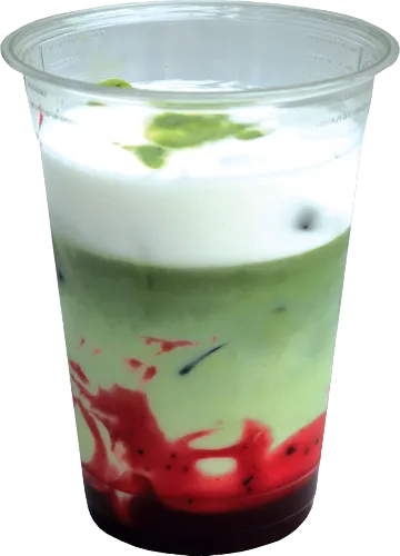 Strawberry Matcha Latte