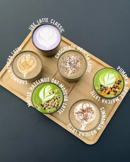 podzimní nabídka matcha bar zlín