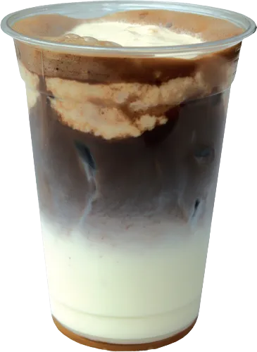 Banana Foam Hojicha Latte