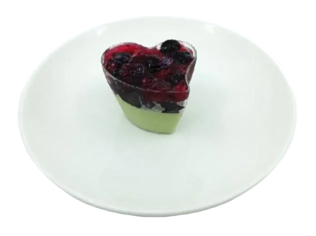 Matcha panna cotta